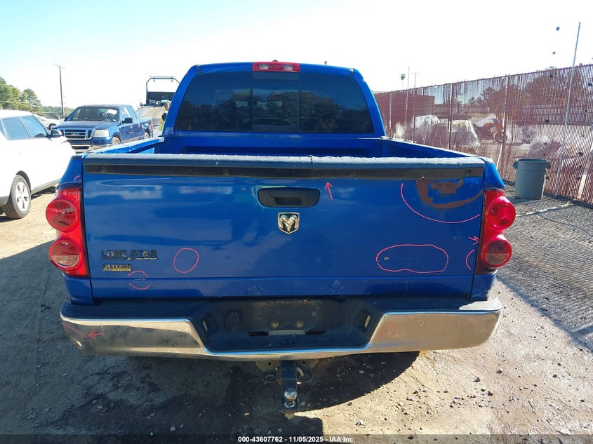 2007 Dodge Ram 1500 Slt VIN: 1D7HA18P27S180304 Lot: 43607762