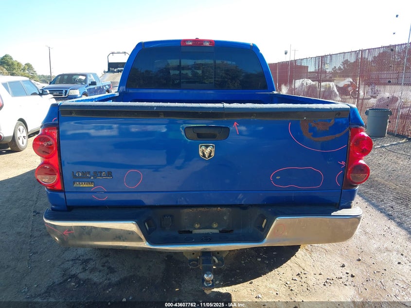 2007 Dodge Ram 1500 Slt VIN: 1D7HA18P27S180304 Lot: 43607762