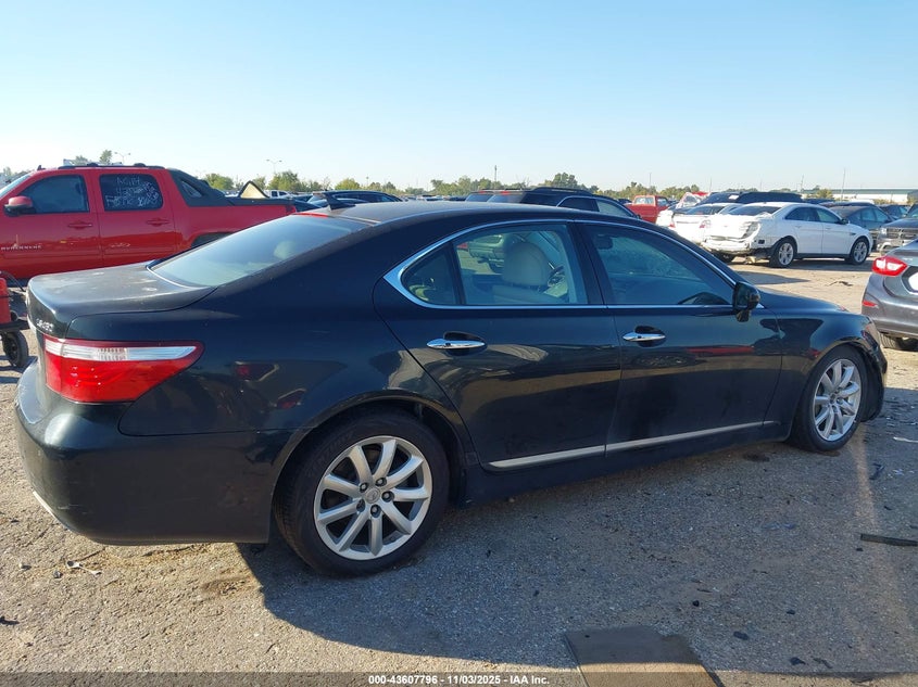 2009 Lexus Ls 460 VIN: JTHBL46F395086292 Lot: 43607796