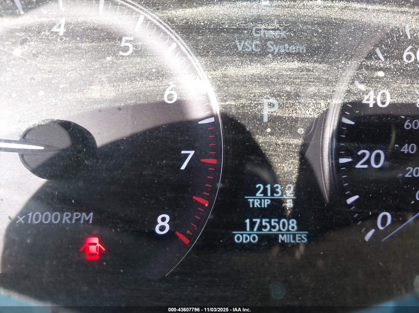 2009 Lexus Ls 460 VIN: JTHBL46F395086292 Lot: 43607796