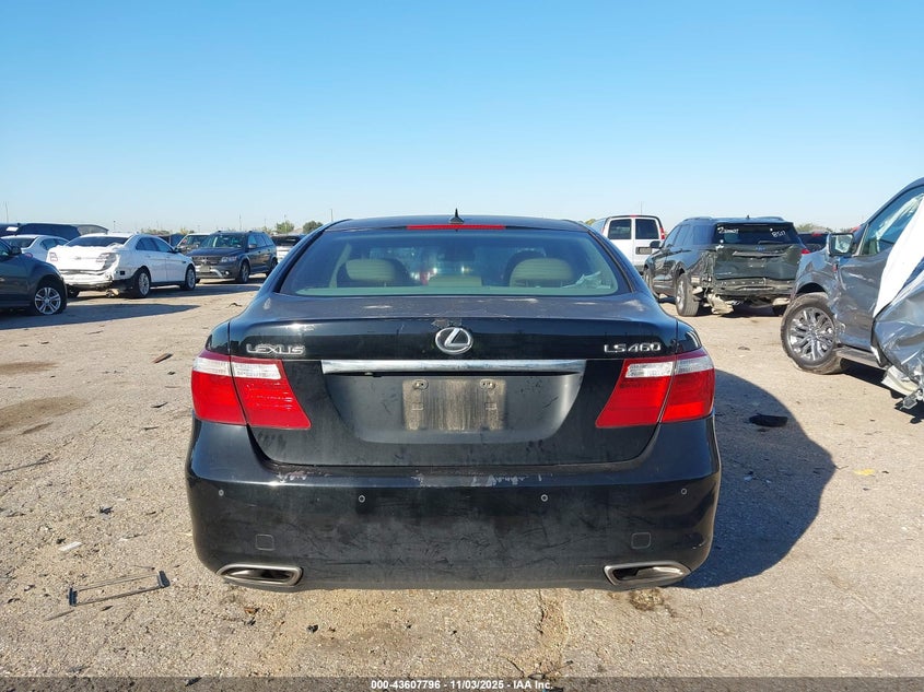2009 Lexus Ls 460 VIN: JTHBL46F395086292 Lot: 43607796