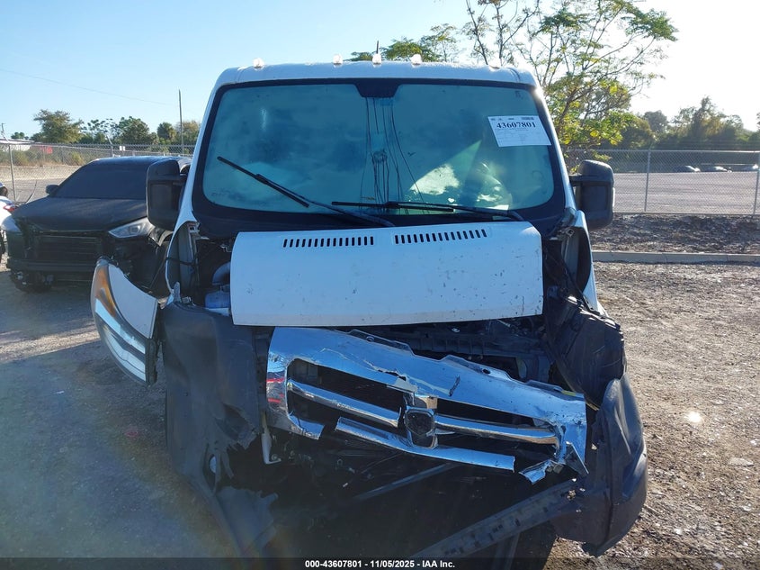 2017 RAM PROMASTER 1500 LOW ROOF 136 WB - 3C6TRVAG6HE516093