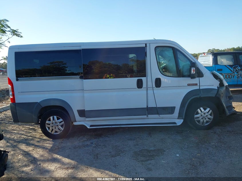 2017 RAM PROMASTER 1500 LOW ROOF 136 WB - 3C6TRVAG6HE516093