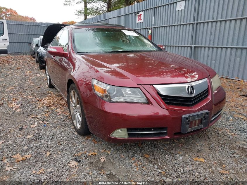2009 Acura Rl 3.7 VIN: JH4KB266X9C001161 Lot: 43607824