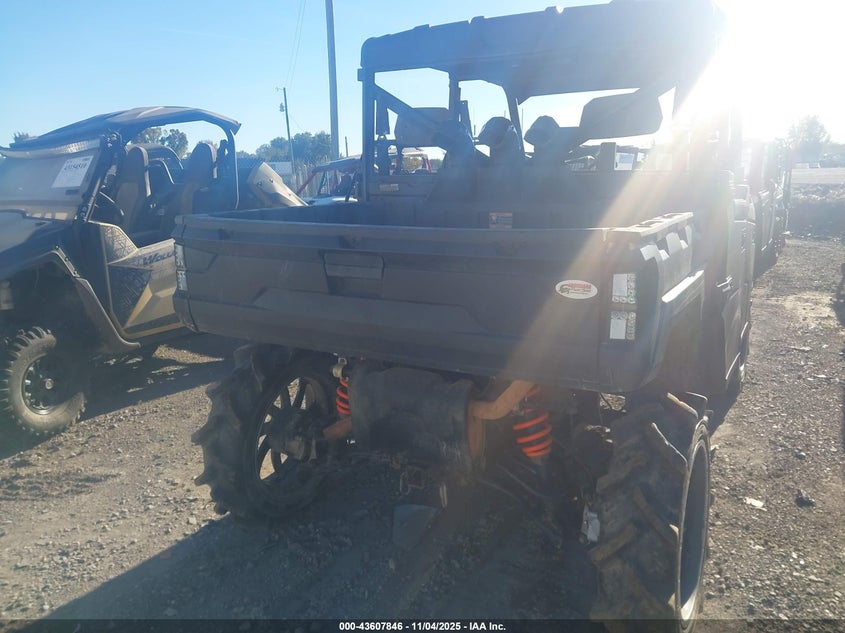 2019 Polaris Ranger Crew Xp 1000 Eps High Lifter Edition VIN: 4XARSM995K8892672 Lot: 43607846