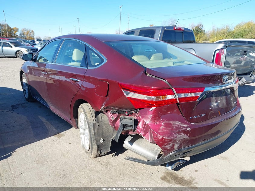2014 TOYOTA AVALON XLE - 4T1BK1EBXEU116045