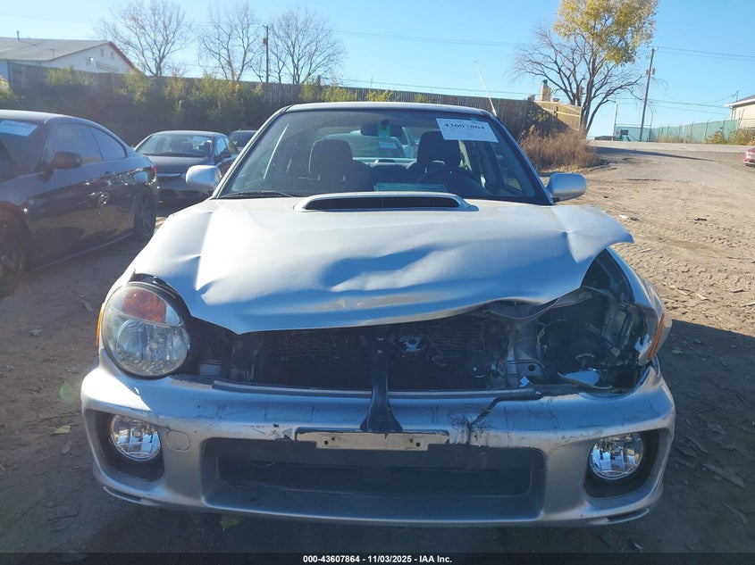 2003 Subaru Impreza Wrx VIN: JF1GD29663G503748 Lot: 43607864