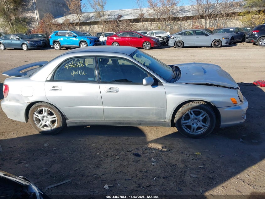 2003 Subaru Impreza Wrx VIN: JF1GD29663G503748 Lot: 43607864