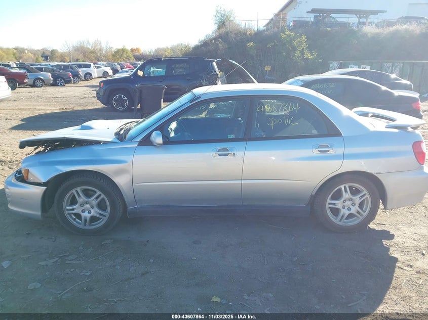 2003 Subaru Impreza Wrx VIN: JF1GD29663G503748 Lot: 43607864