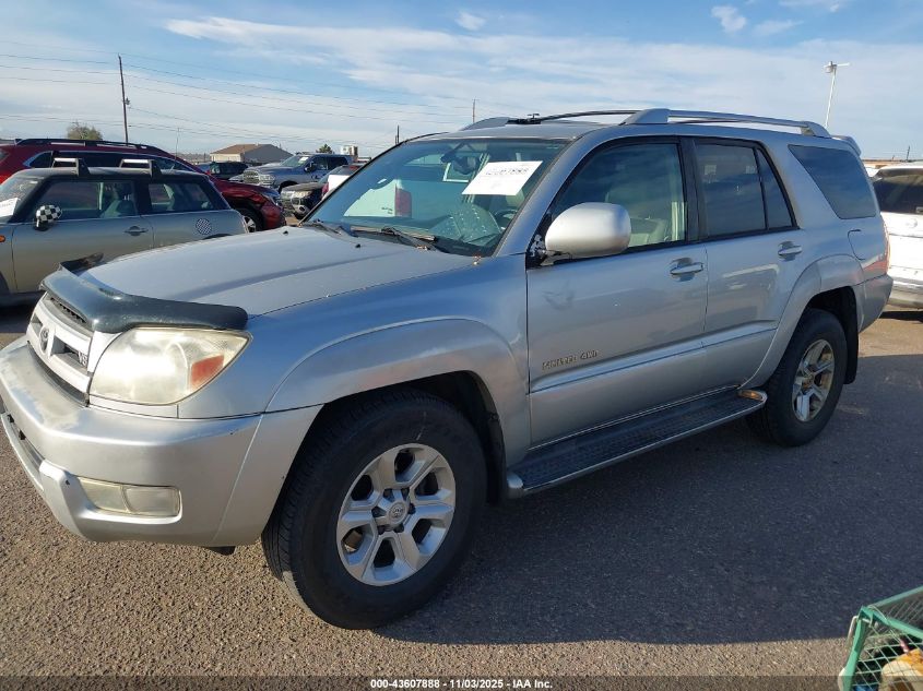 2004 Toyota 4Runner Limited V8 VIN: JTEBT17R040035374 Lot: 43607888
