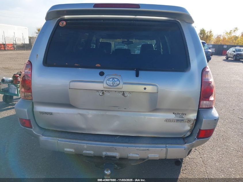 2004 Toyota 4Runner Limited V8 VIN: JTEBT17R040035374 Lot: 43607888