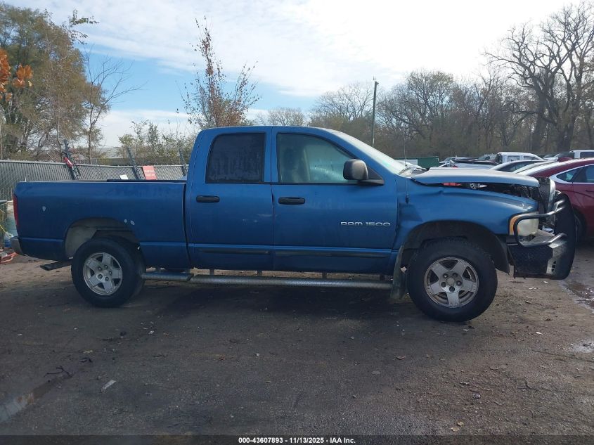 2003 Dodge Ram 1500 Slt/Laramie/St VIN: 1D7HA18N93J608450 Lot: 43607893