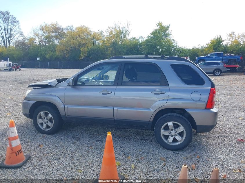 2009 Kia Sportage Ex V6 VIN: KNDJE723X97636676 Lot: 43607895