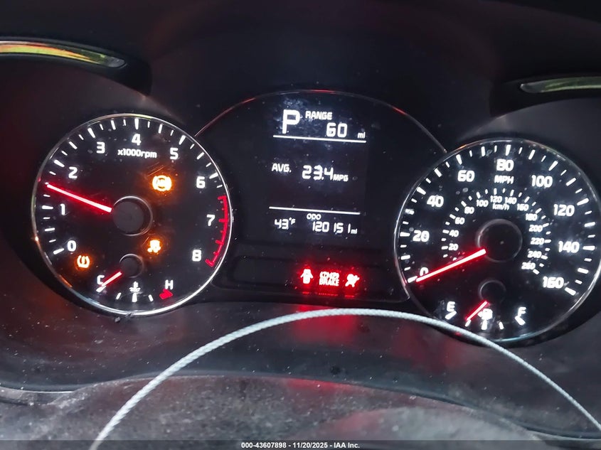 2017 Kia Forte Lx VIN: 3KPFK4A76HE013782 Lot: 43607898