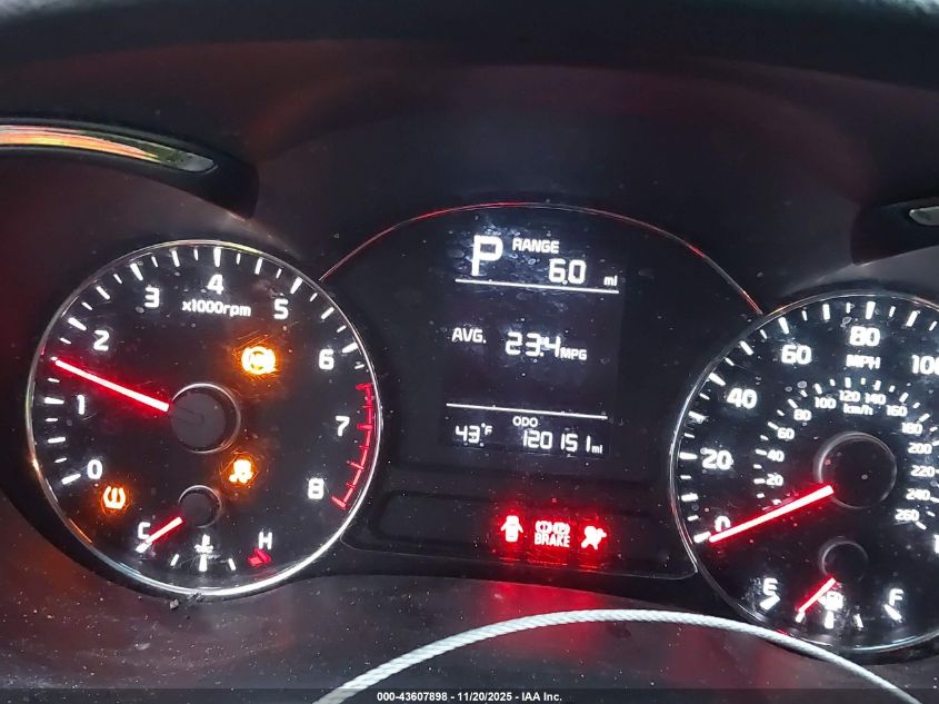 2017 Kia Forte Lx VIN: 3KPFK4A76HE013782 Lot: 43607898