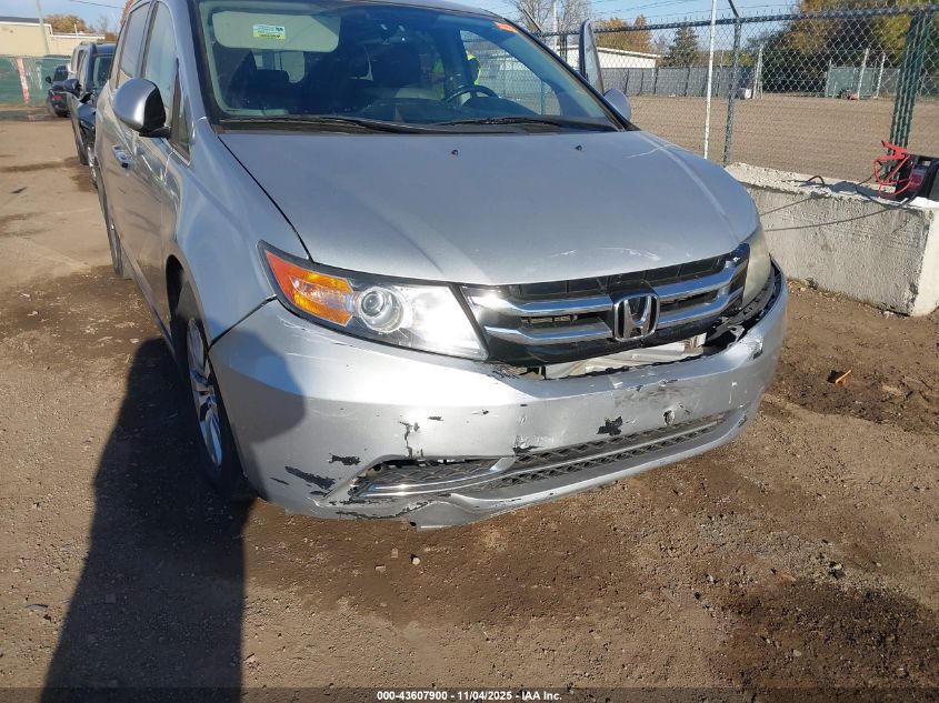 2015 Honda Odyssey Ex-L VIN: 5FNRL5H63FB094874 Lot: 43607900