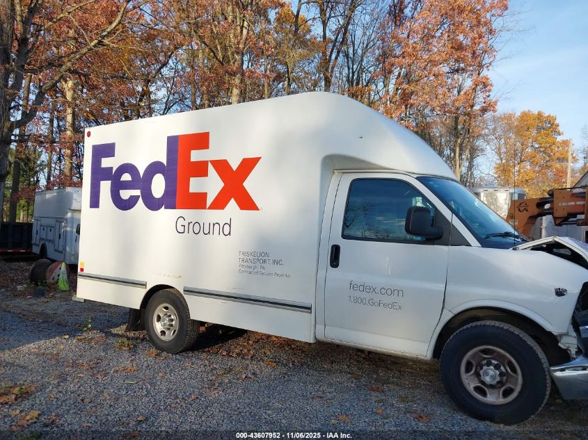 2019 Chevrolet Express Cutaway Work Van VIN: 1GB0GRFG4K1260018 Lot: 43607952