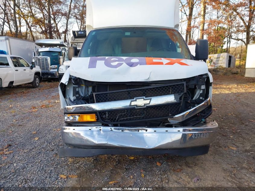 2019 Chevrolet Express Cutaway Work Van VIN: 1GB0GRFG4K1260018 Lot: 43607952