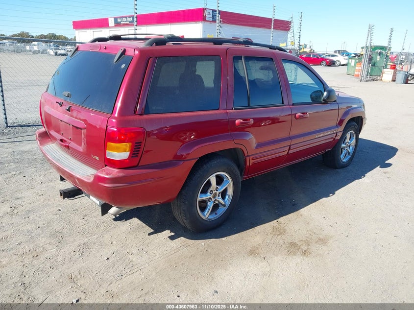 1J4GX58N21C736472 2001 JEEP GRAND CHEROKEE photo no. 4