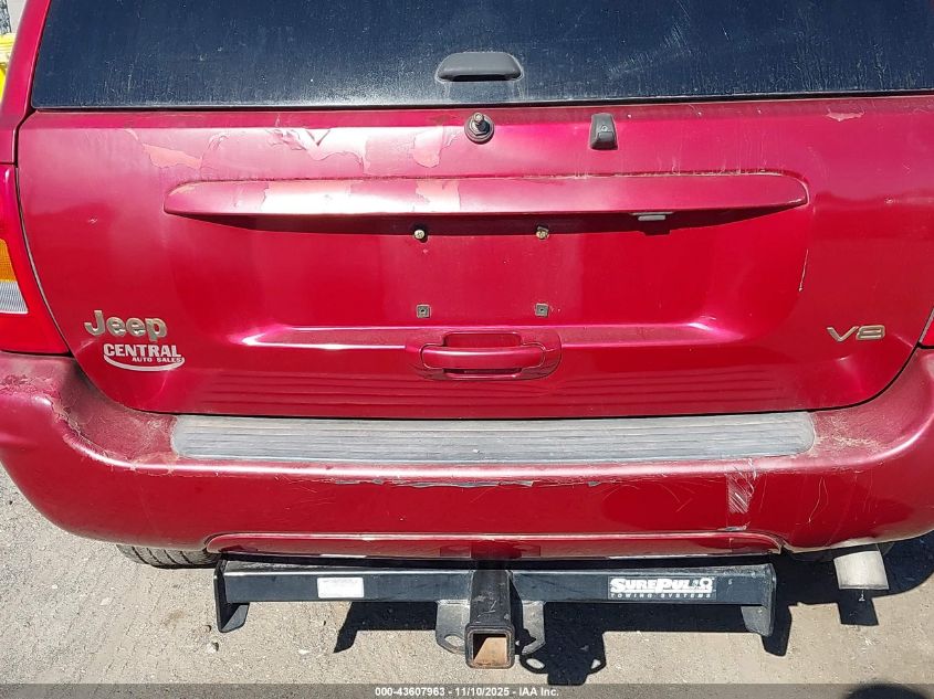 2001 Jeep Grand Cherokee Limited VIN: 1J4GX58N21C736472 Lot: 43607963