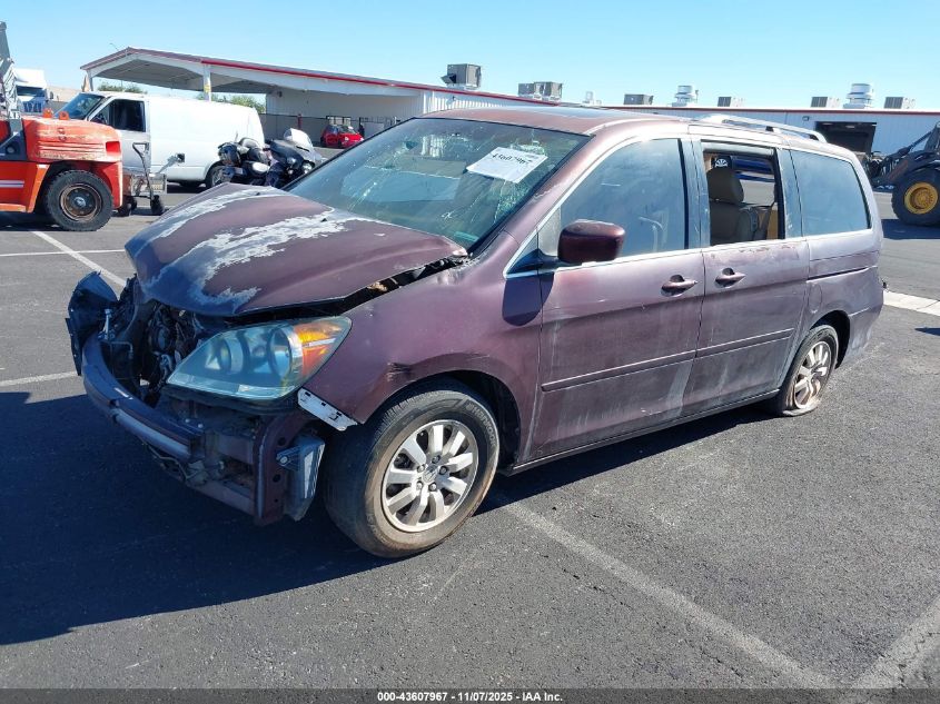 2008 Honda Odyssey Ex-L VIN: 5FNRL38708B018674 Lot: 43607967