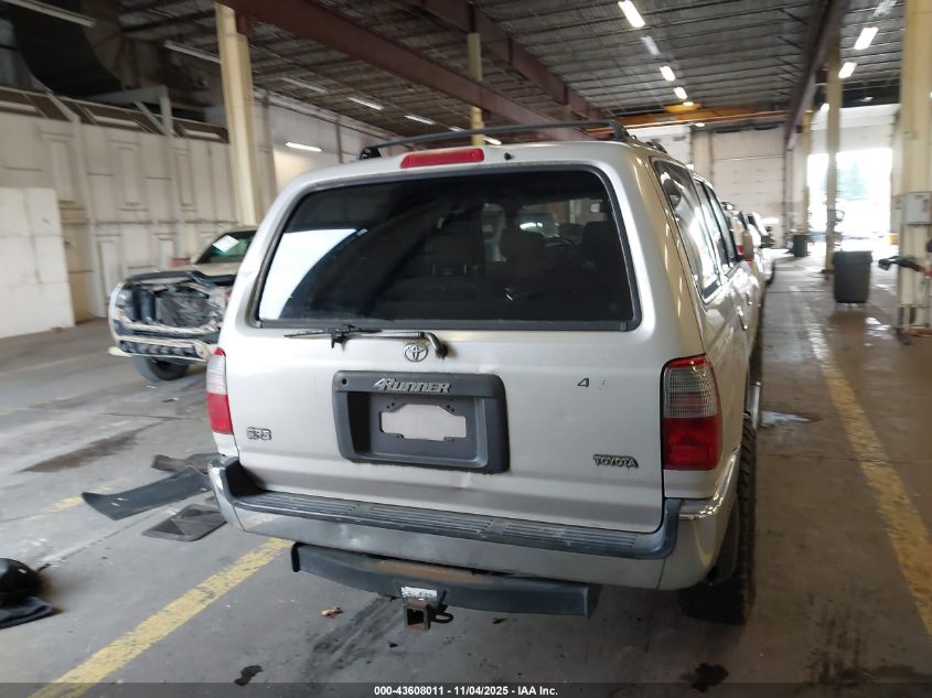 1998 Toyota 4Runner Sr5 V6 VIN: JT3GN86R2W0078586 Lot: 43608011