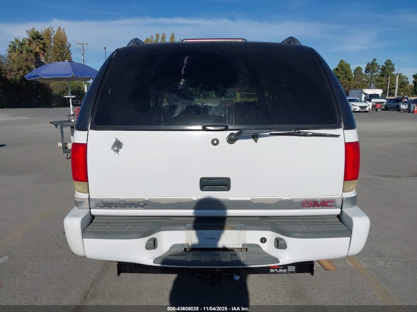 1998 GMC Jimmy Slt VIN: 1GKDT13W4W2524543 Lot: 43608028