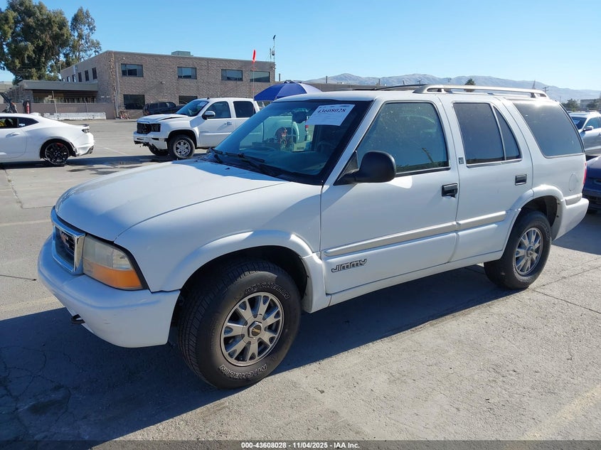 1GKDT13W4W2524543 1998 GMC JIMMY photo no. 2