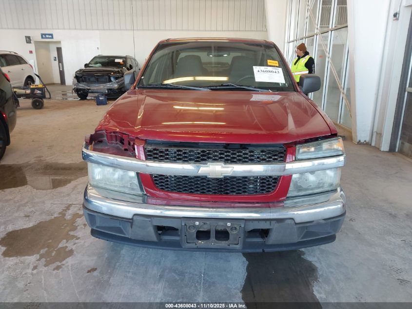 2005 Chevrolet Colorado Ls VIN: 1GCDT136758249385 Lot: 43608043