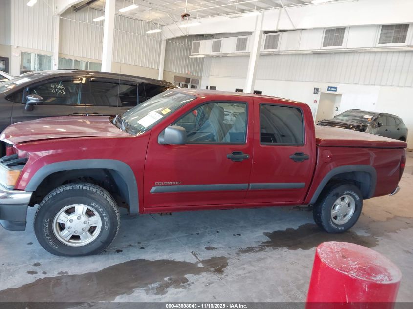 2005 Chevrolet Colorado Ls VIN: 1GCDT136758249385 Lot: 43608043
