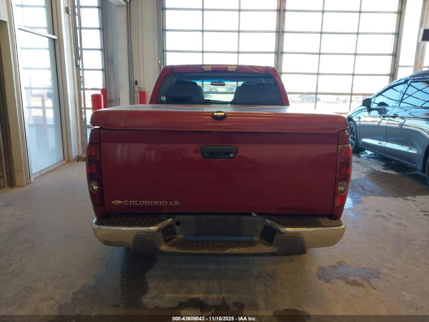 2005 Chevrolet Colorado Ls VIN: 1GCDT136758249385 Lot: 43608043