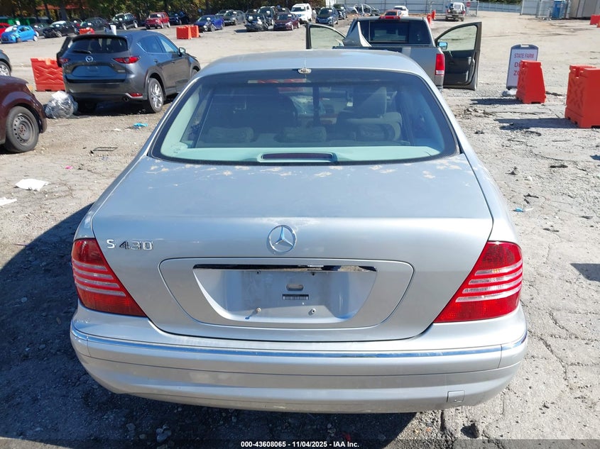 2006 Mercedes-Benz S 430 VIN: WDBNG70J76A480431 Lot: 43608065
