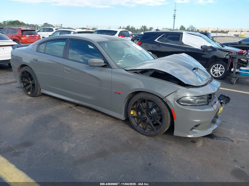 2019 DODGE CHARGER SCAT PACK RWD - 2C3CDXGJ8KH710341