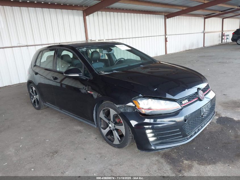 VOLKSWAGEN GOLF GTI 2.0T AUTOBAHN 4-DOOR