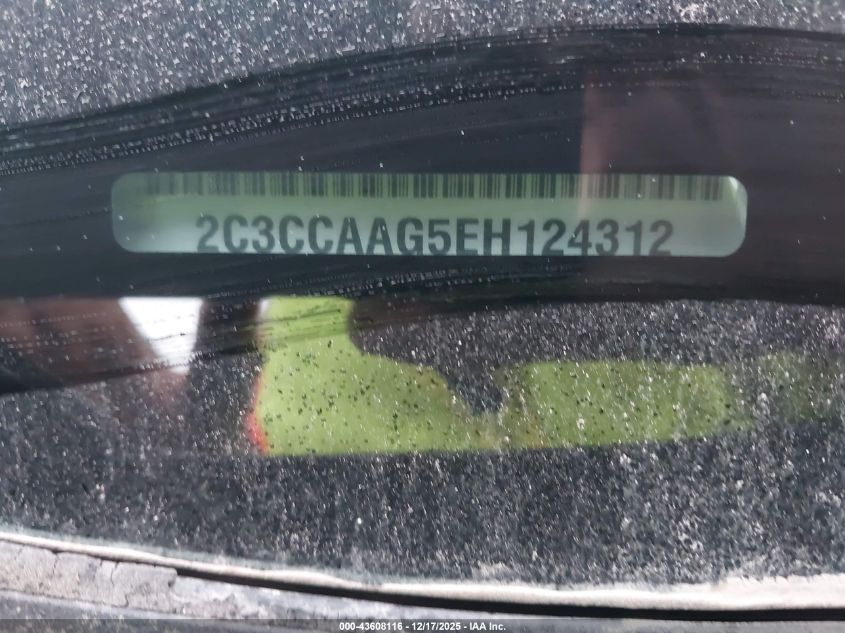 2014 Chrysler 300 VIN: 2C3CCAAG5EH124312 Lot: 43608116