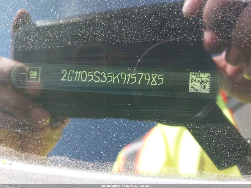 2019 CHEVROLET IMPALA PREMIER - 2G1105S35K9157985
