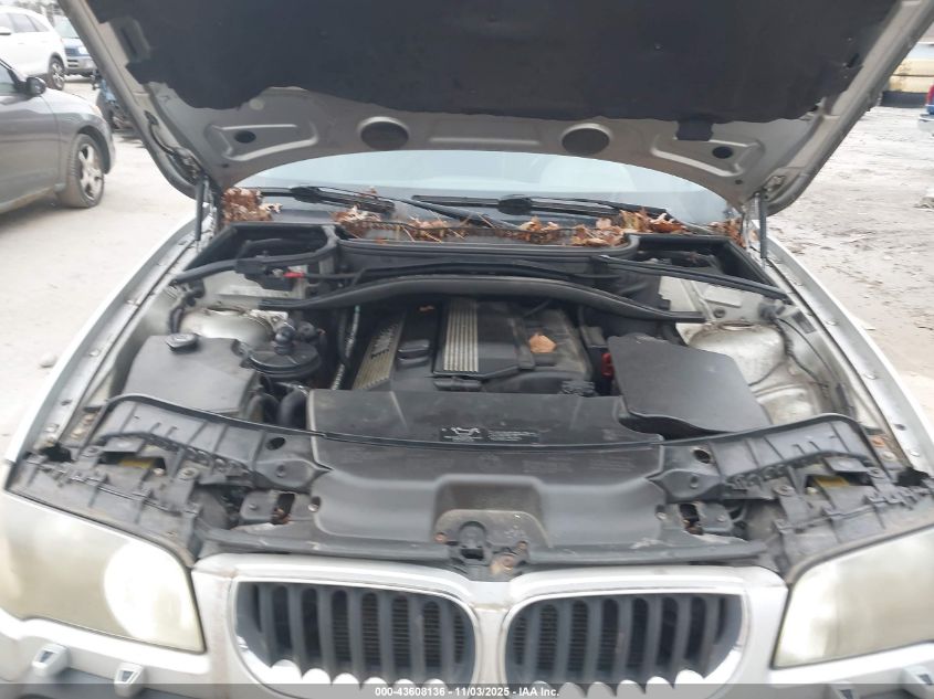 2004 BMW X3 3.0I VIN: WBXPA934X4WC32323 Lot: 43608136