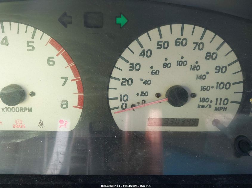 2001 Toyota Tacoma VIN: 5TEVL52N31Z720204 Lot: 43608141