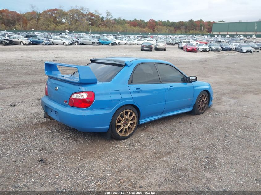 JF1GD76627L525356 2007 SUBARU IMPREZA WRX photo no. 4