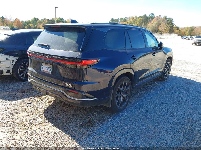 Vin: 5tdabab68rs001462, lot: 44103264, lexus tx 500h f sport luxury 20244