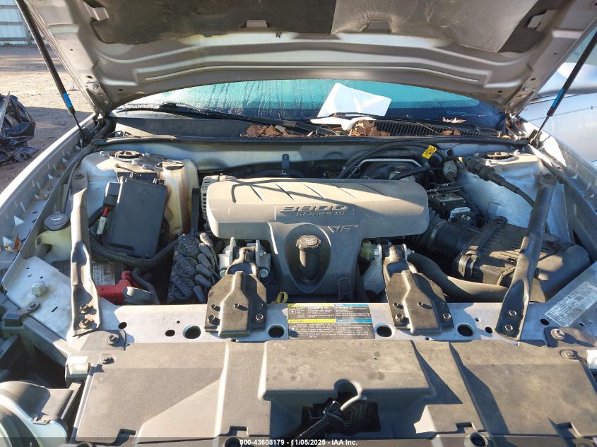 2006 Buick Lacrosse Cxl VIN: 2G4WD582261192824 Lot: 43608179