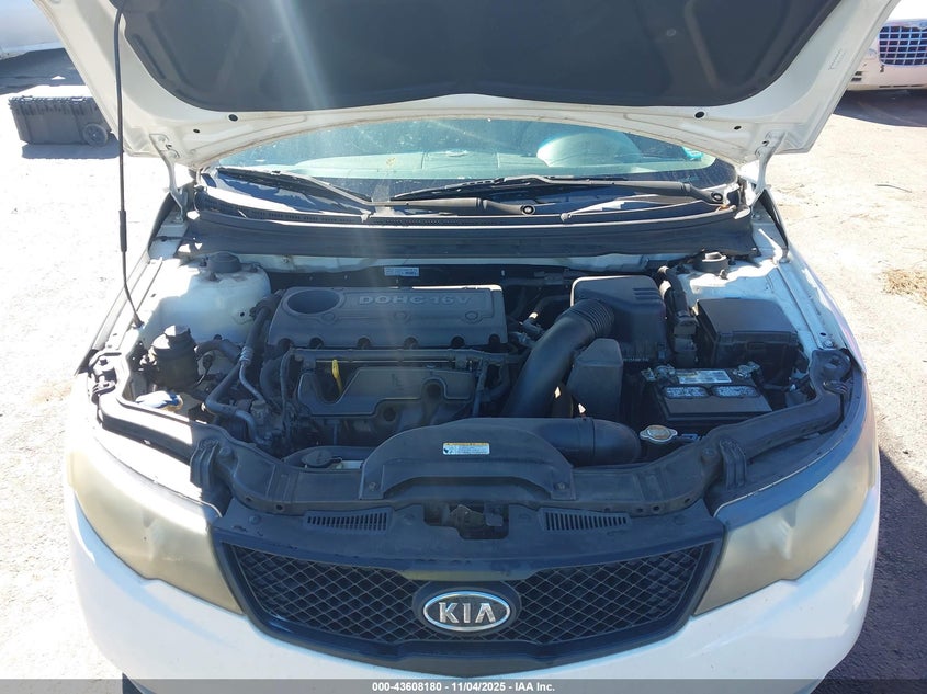 2010 Kia Forte Lx VIN: KNAFT4A22A5858709 Lot: 43608180