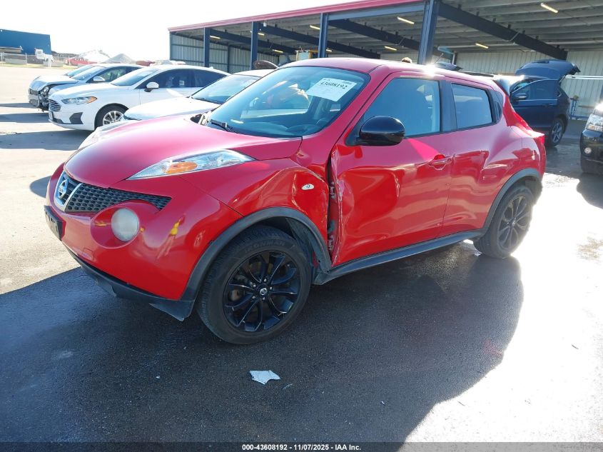 2014 NISSAN JUKE S - JN8AF5MV9ET358200