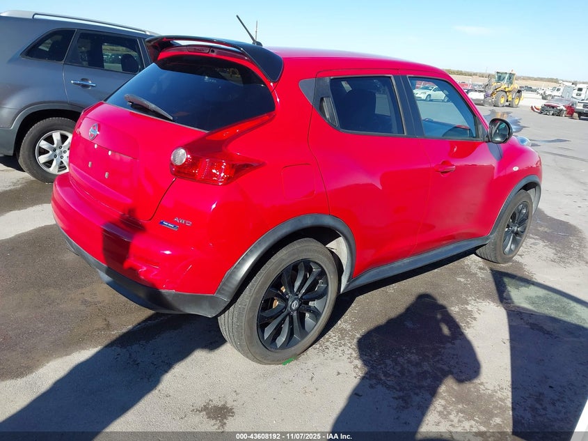 2014 NISSAN JUKE S - JN8AF5MV9ET358200