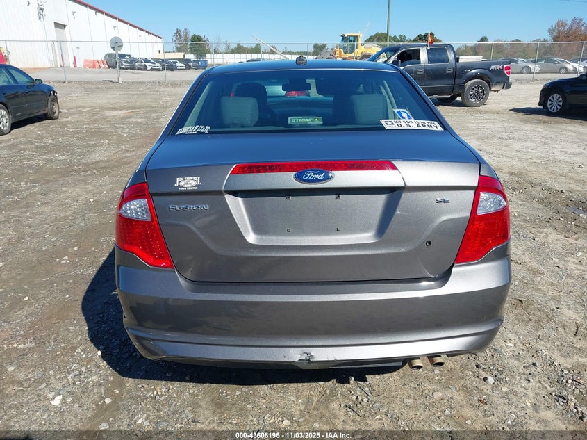 2012 Ford Fusion Se VIN: 3FAHP0HA2CR141240 Lot: 43608196
