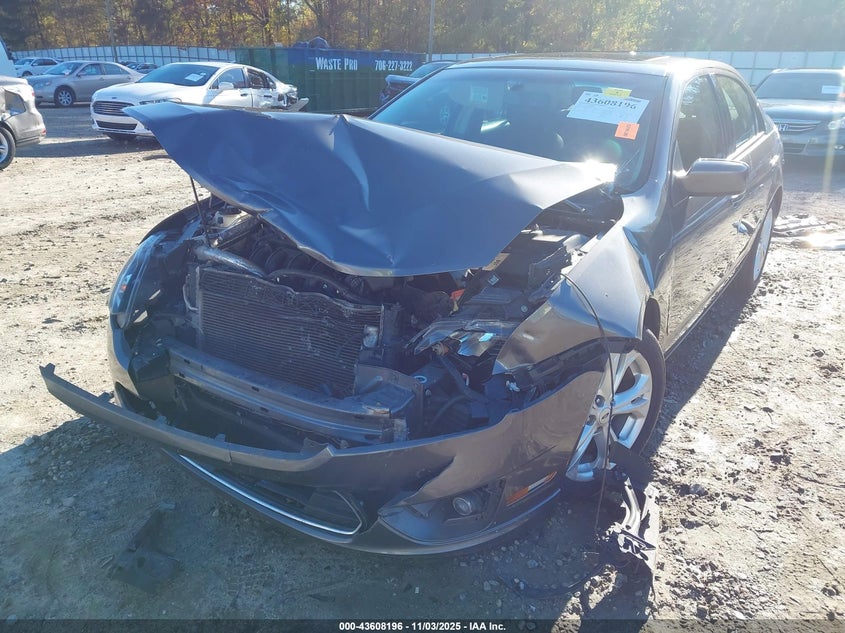 2012 Ford Fusion Se VIN: 3FAHP0HA2CR141240 Lot: 43608196