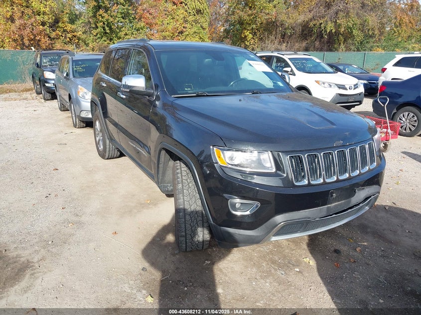 2016 JEEP GRAND CHEROKEE LIMITED - 1C4RJFBG4GC381653