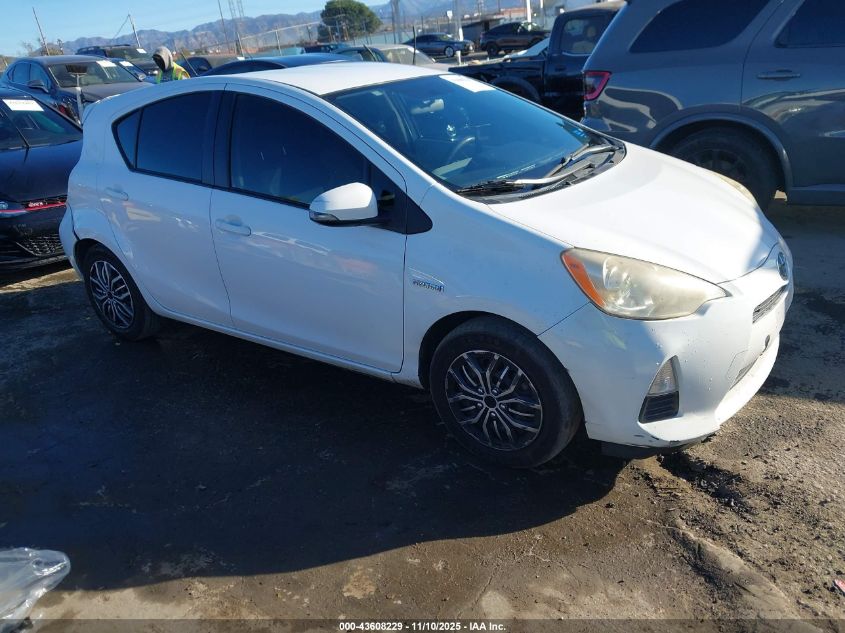 TOYOTA PRIUS C THREE