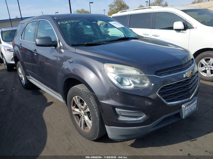 2016 CHEVROLET EQUINOX LS - 2GNALBEK7G6328946