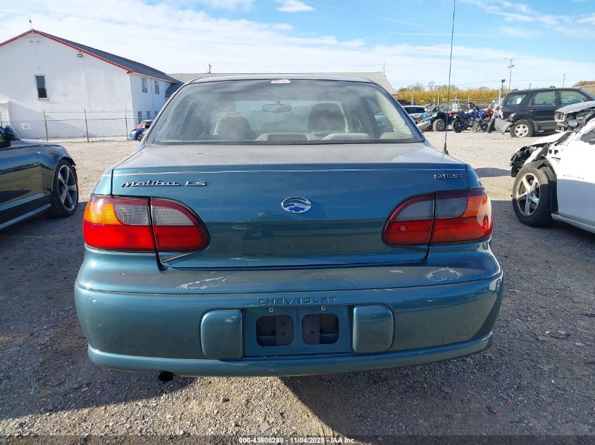 1999 Chevrolet Malibu Ls VIN: 1G1NE52M0XY109793 Lot: 43608288